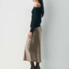 Slip Satin Maxi Rock Slip Satin Maxi Rock