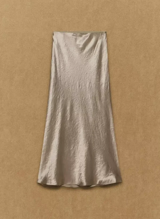 Slip Satin Maxi Rock Slip Satin Maxi Rock