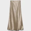 Slip Satin Maxi Rock Slip Satin Maxi Rock
