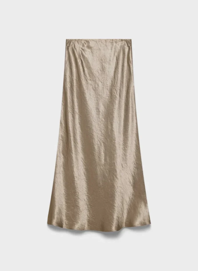 Slip Satin Maxi Rock Slip Satin Maxi Rock