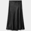 Slip-Satin-Midirock Slip-Satin-Midirock