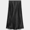 Slip-Satin-Midirock Slip-Satin-Midirock