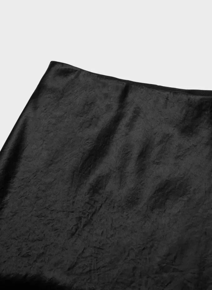 Slip-Satin-Midirock Slip-Satin-Midirock