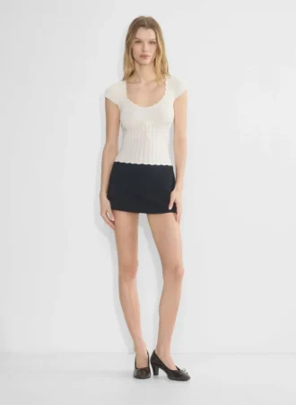 Soloist Kurzarm-Pullover