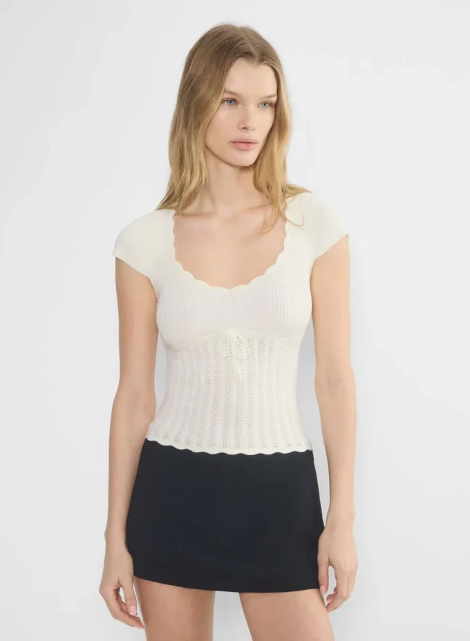 Soloist Kurzarm-Pullover