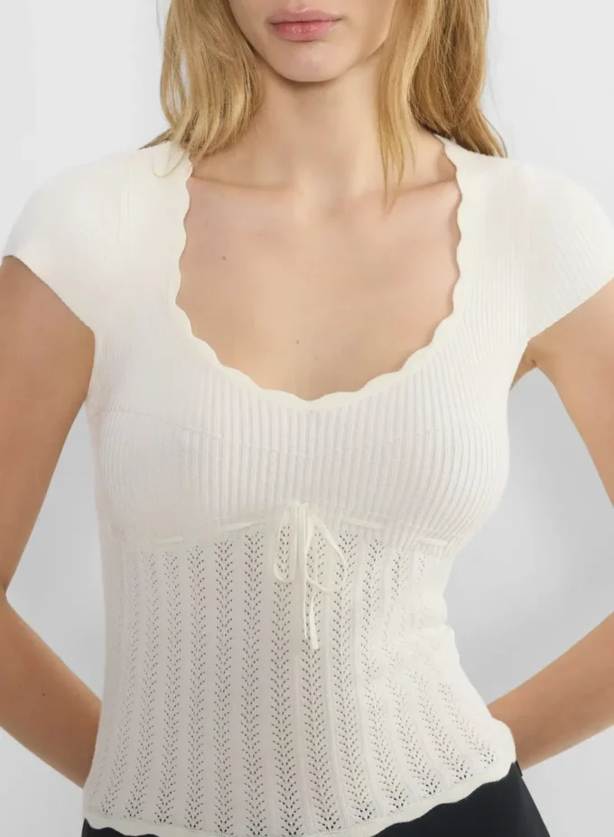 Soloist Kurzarm-Pullover
