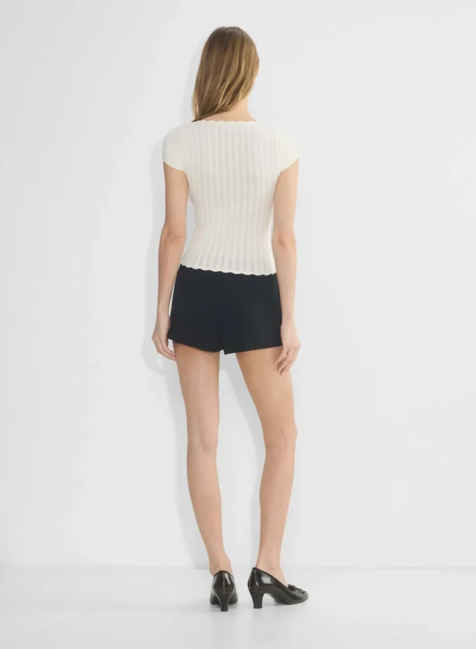 Soloist Kurzarm-Pullover