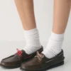 Sperry x Aritzia AO Bootsschuh – Glattleder
