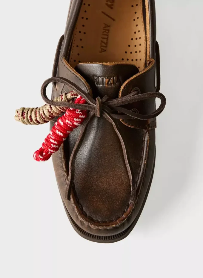 Sperry x Aritzia AO Bootsschuh – Glattleder