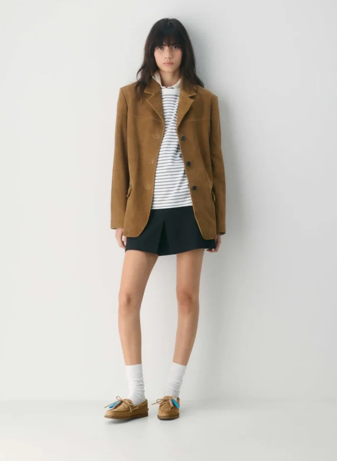 Sperry x Aritzia AO Bootsschuh – Nubukleder