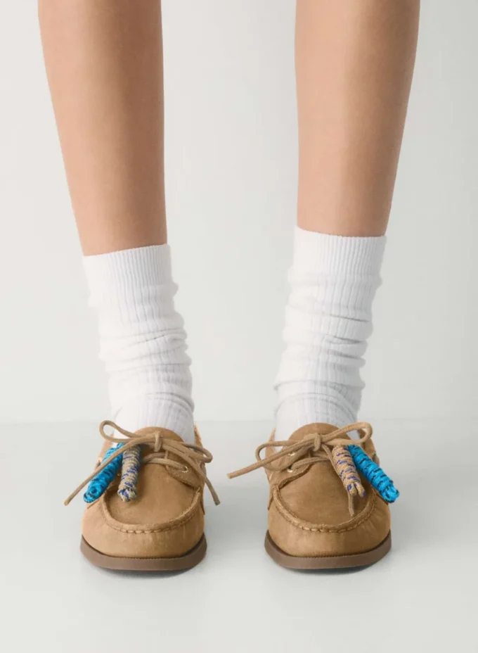 Sperry x Aritzia AO Bootsschuh – Nubukleder