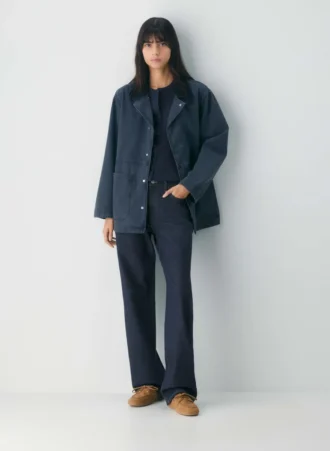 Sperry x Aritzia Slim Bootsschuh – Nubukleder
