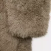 St. Moritz Mantel – Arctic Kunstfell