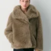 St. Moritz Mantel – Arctic Kunstfell