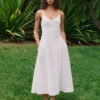 Technik Popeline-Kleid Technik Popeline-Kleid
