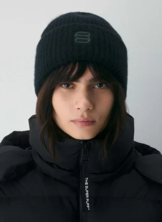 THE SUPER PUFF™ Rib Tall Cuffed Beanie