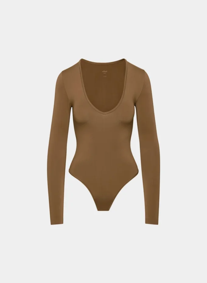 Weicher, nahtloser Lapis-Bodysuit Weicher, nahtloser Lapis-Bodysuit