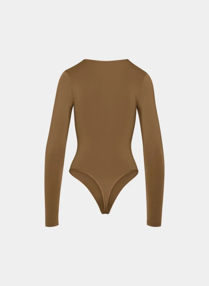 Weicher, nahtloser Lapis-Bodysuit Weicher, nahtloser Lapis-Bodysuit