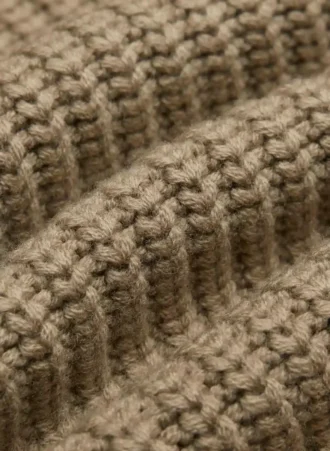 Wollpullover mit Rundhalsausschnitt