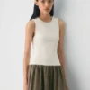 Worldly Poplin Dress