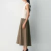 Worldly Poplin Dress