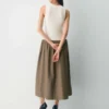 Worldly Poplin Dress