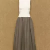 Worldly Poplin Dress